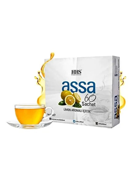 HHS Assa Lemon Flavored Mixed Herbal Tea Sachets 240g – 60 Sachets Main image
