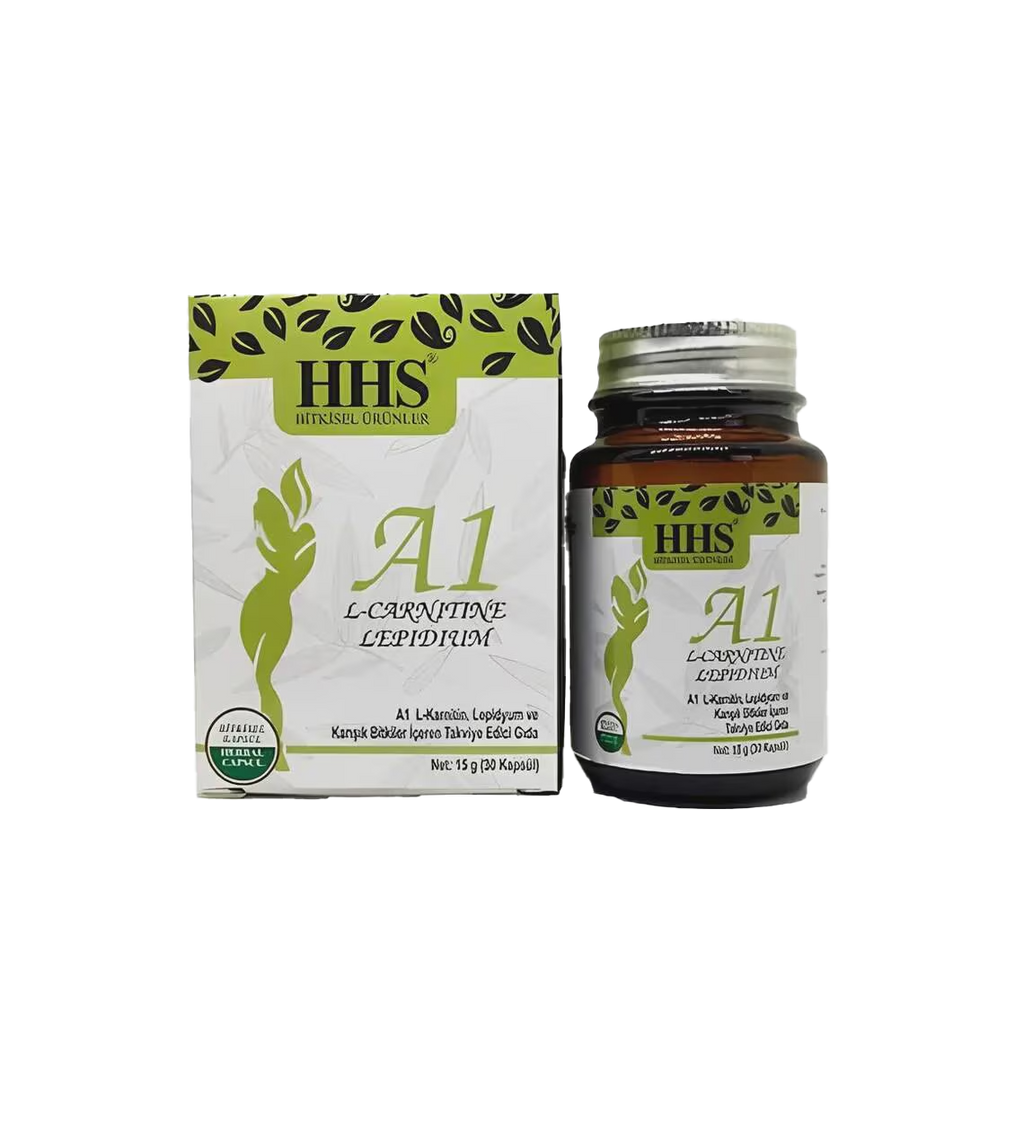 HHS A1 L-Carnitine x Lepidium Blend | 1-Month Supply (30 Capsules)
